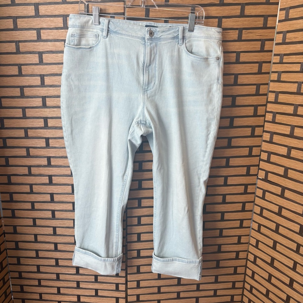 J.‎ Jill High Rise Cropped Jeans Size 14P